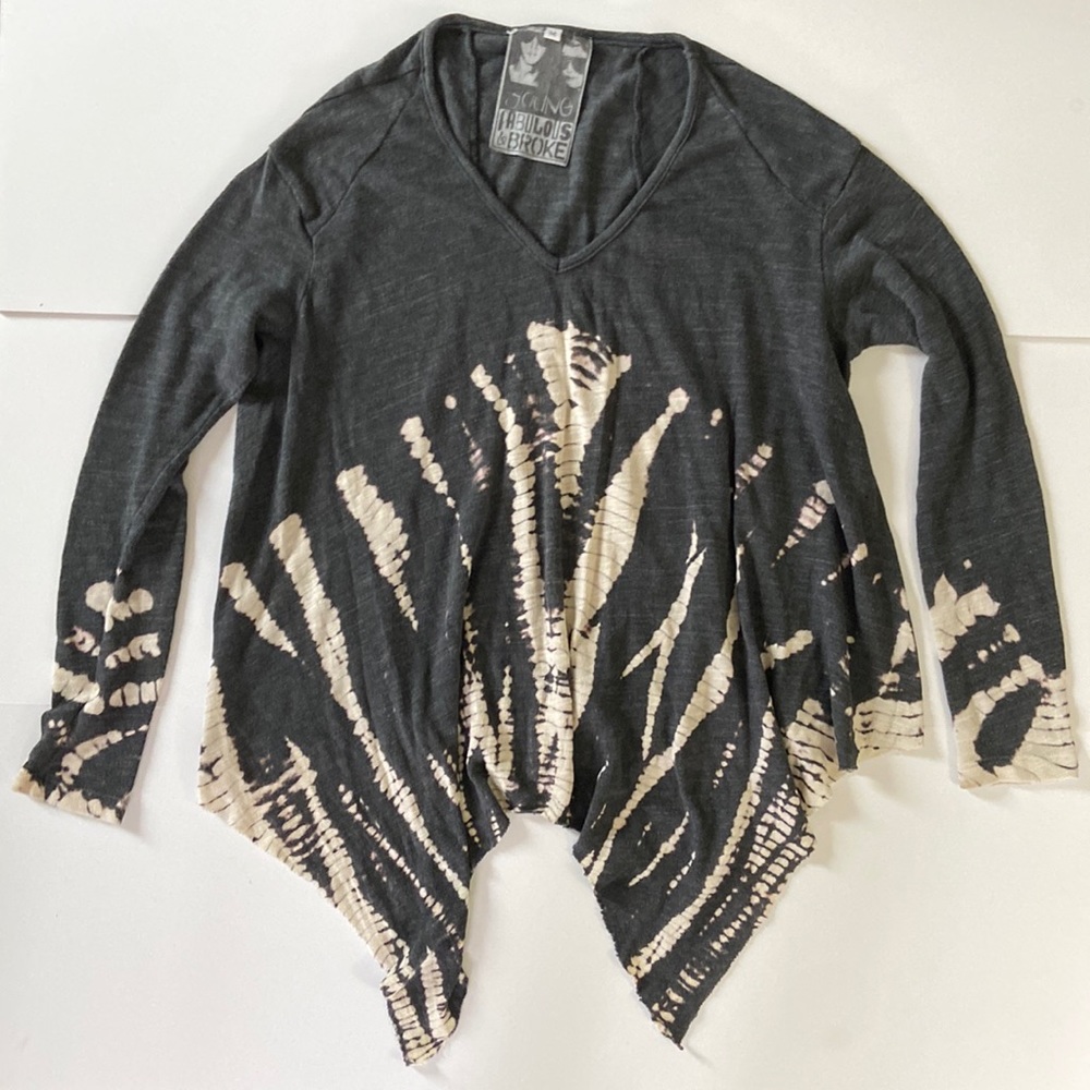 Young Fabulous & Broke tie dye top size Medium